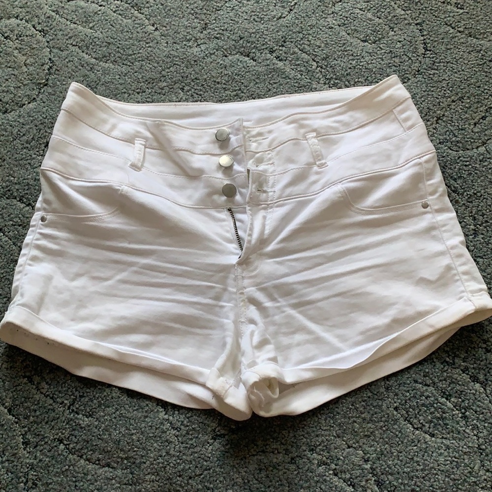 White shorts